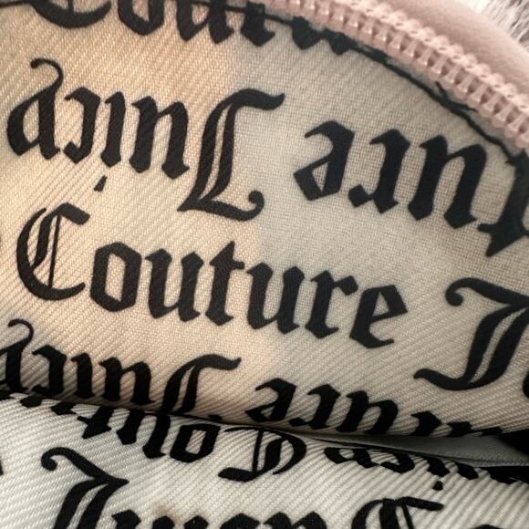 Juicy Couture mini purse cute fuzzy pink purse in perfect condition - Picture 3 of 10